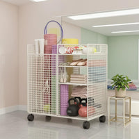 Home Gym Storage Storage Unit Open Frame Exercise Equipment Organizer Tall