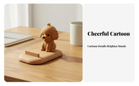 Dog Phone Stand Decorative Cute Puppy Phone Stand Great Gift Idea for Nightstand