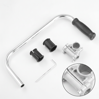 New Universal Auxiliary Handle for Lawn Mowers, Garden Gasoline and Lithium Electric Weeders, Multi-functional Aluminum Handle