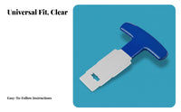 Sturdy Metal Construction Pool Jet Removal Tool Rust-Proof Eyeball Fitting Removal Tool Rustproof
