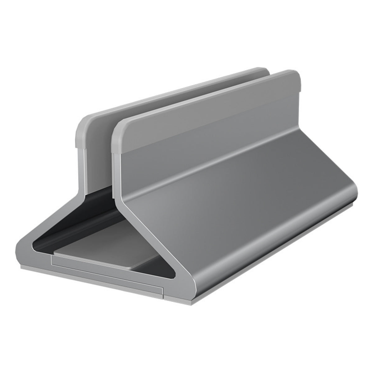 Vertical Stand, with Adjustable Width Aluminum Vertical Laptop Stand Compact Desktop Laptop Holder for Professionals