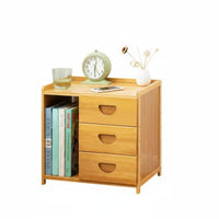 With Drawers 2-Drawer End Table Large Capacity Nightstand Retro Design Bedside Cabinet Ample Storage for Apartment Dwellers, Students, Homeowners, Guest Room, College Dorm, Entryway, Closet