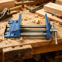 Carpentry Bench Clamp Cast Iron Workbench Vise Threaded Screw Workholding Tool