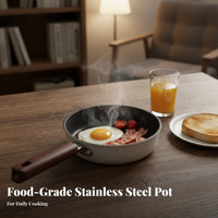 Non-Stick Skillet Induction and Gas Compatible Nonstick Frying Pan for Dorm Room