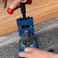 Rings Bender Heavy-Duty Bending Tool with Rollers Easy to Use Jewelry Bending Machine for Hobbyists, Workshops, Studios