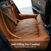 Easy to Clean Back Seat Dog Cover Wear-Resistant Back Seat Cover for Dogs Non-Stick for Families with Pets, Travelers, SUVs, Road Trips