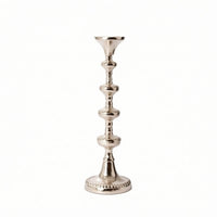 Candlestick with Pedestal Base Stylish Column Candle Holder Tall Decorative Candle Holder for Console