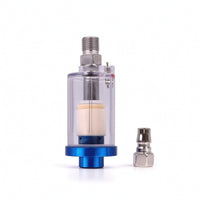Easy to Maintain Spray Filter Quick Installation Air Line Filter with Clear Shell Stable Air Current Air Compressor Water Separator Rust-Proof for Painters