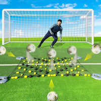 Soccer Rebounder Freestanding Soccer Deflection Training Frame Stable Training Gear for Goalkeepers