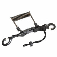 Spring Coiled Diving Leash Anti-Drop Scuba Coil Lanyard Scuba Camera Leash for Underwater Photographers