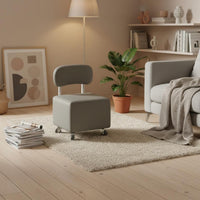 Multifunctional Entryway Shoe Bench Sturdy Wood Frame Padded Storage Stool Cushioned Seat for Hallway