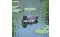 Floating Duck Decoy Lifelike Duck Decoy Pond Ornament Lightweight Sculpture Plastic for Pool, Garden