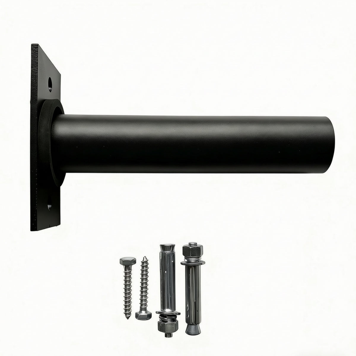 Space-Saving Wall-Mounted Weight Plate Holder Heavy-Duty Wall Mounted Plate Peg Compact for Home Gym Owners, Athletes, Fitness Studio