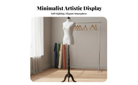 Female Mannequin Torso Stand Stable Base Mannequin Torso Effortless Assembly Clothing Display Body Form for Boutique Owners, Tailors