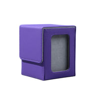 Card Box PU Storage Box Magnetic Hard Case for Game Cards