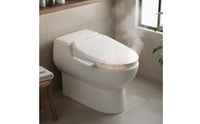 Temperature Control Bidet Toilet Seat Self-Cleaning Nozzle Heated Bidet Toilet Multiple Wash Modes Bathroom Fixture