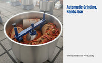 Commercial Grain Powder Machine, Stainless Steel, Large Capacity, For Chili, Pepper, Spices