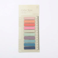 Transparent Sticky Tabs for Books, See Through Page Markers for Students, Repositionable Notebook Dividers Color Index Flags