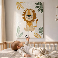 Personalized Animal Name Wall Art for Nursery Decor