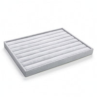 Jewelry Organizer Tray Suede-Like Jewelry Display Tray Open-Top Velvet for Women, Drawer, Dresser