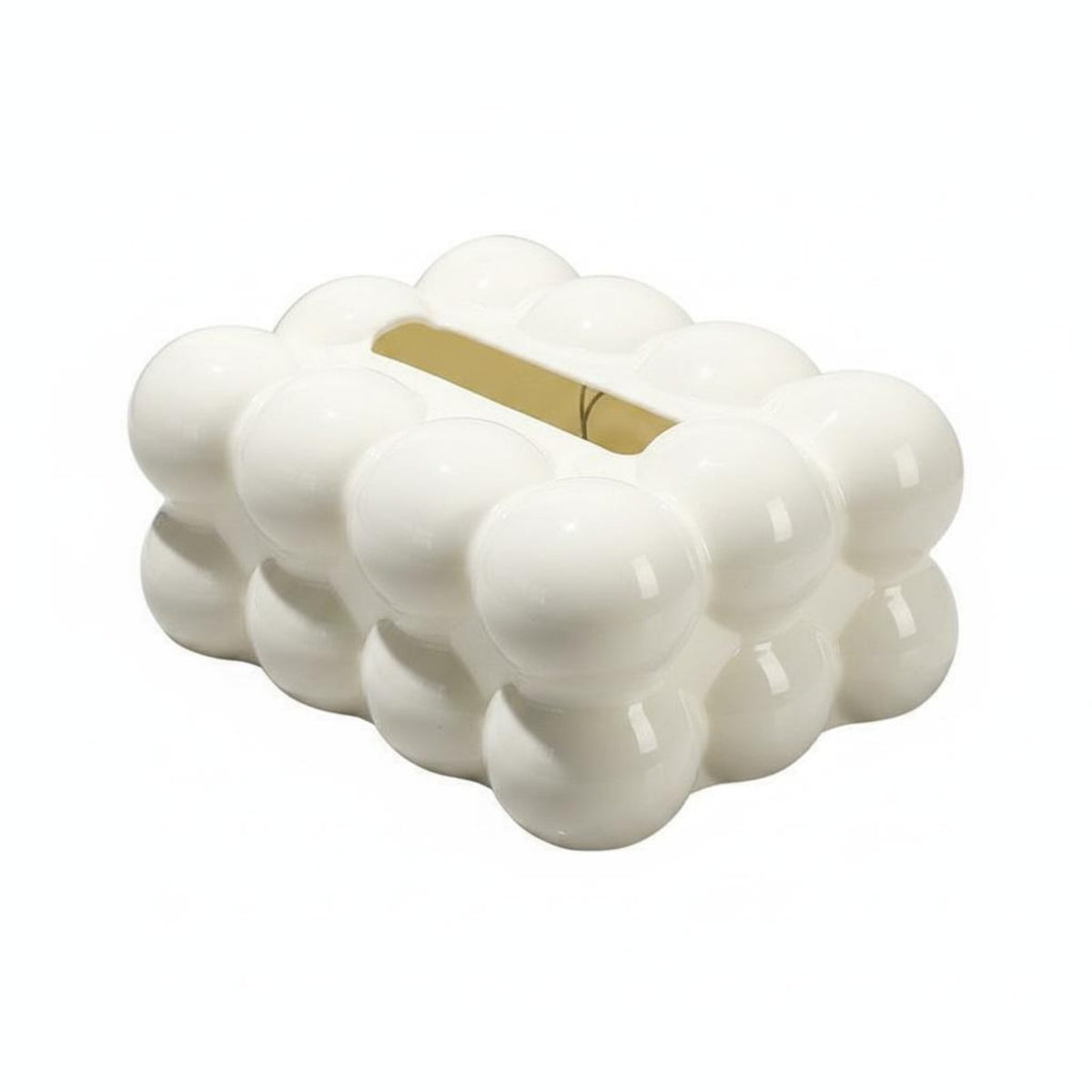 Modern Decorative Tissue Box Luxury Style Sculptural Napkin Dispenser Creative Home Decor for Bedroom
