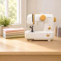 Built-in Work Area Automatic Threading Sewing Machine Foot Pedal Electric Sewing Machine Large Stitch Selector Portable Stitcher Compact