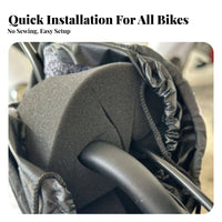 2 Pieces Keeps Hands Warm Windproof Sponge Thickened Design Electric Scooter Handbar Universal Fit for Commuters, Cold Weather