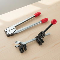 Strapping Tool Set Heavy-Duty Manual Strapping Kit Easy to Use Binding Tool Kit with Sealer for Workshop