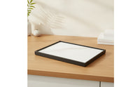 PU Jewelry Display Tray Elegant Flat Jewelry Tray Space-Saving for Dresser, Closet