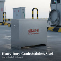 Stainless Steel Sand Box Flood-Control for Industrial Operators, Gas Station