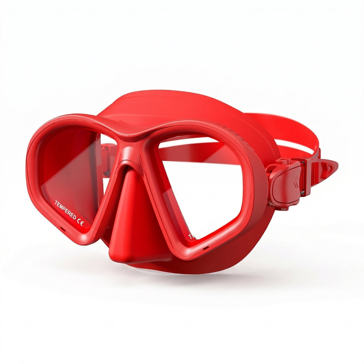 Liquid Silicone Low-Volume Mask Adjustable Freediving Mask Lightweight Goggles Watertight for Snorkelers, Divers