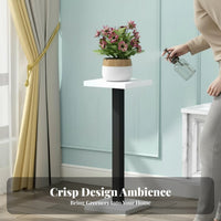 Single Pot Pedestal Stand Floor-Standing Home Decor Space-Saving for Living Room
