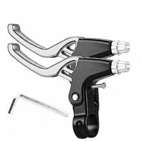 2 Pieces Adjustable Reach Universal Bike Brake Lever Ergonomic Design Handlebar Control for Children