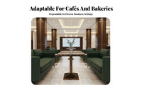 2-Person Upholstered Dining Nook Easy to Clean Single-Sided Booth Seat sturdyDuty Sturdy Construction for Eatery, Lounge