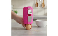 Clean Crack Egg Opener Stainless Steel Egg Shell Opener Easy to Use Eggshell Opener Food-Grade Material for Bakers, Home Cooks, Baking, Cooking