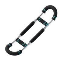 Arm Exerciser with Adjustable Resistance Heavy Duty Strength Bar Chest Expander for Home Gym