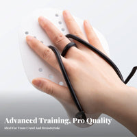 2 Pieces Improves Technique Swimming Hand Paddles Builds Strength Swimming Training Hand Paddle Beginner Friendly for Adults, Pool Exercise