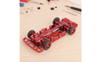Metal Chassis Frame 1/28 Scale RC Car Chassis with Servo Arm Upgrade for Hobbyists