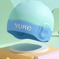 Waterproof Silicone Swim Cap Comfortable Kids Swim Cap Flexible Swimwear Stretchy for Pool