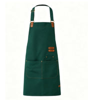 Waterproof Work Apron Utility Pockets Anti-Splash Apron Safeguarding Clothing Front Pocket Workwear Water Repellent