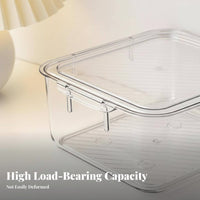 Clear Lidded Box Transparent View Clear Lidded Container Dustproof Lid