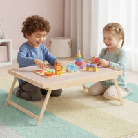 Bed Tray Table Portable Folding Bed Tray Lightweight Knee Table for Floor