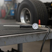 Universal Fit Quick Tire Inflation Rod Hand Operated Manual Tire Inflator Heavy Duty Air Chuck Rod Easy to Use for Roadside Repair, Garage