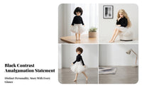 Layered Translucent Bloomer Skirt Lightweight Ruffled Bloomer Shorts Elastic Waistband
