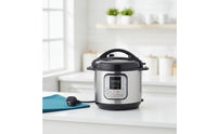 Digital Electric Pressure Cooker 6L Pressure Cooker with Removable Pot 1000W Multicooker Single-Touch for Countertop