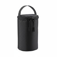 Gas Canister Storage Bag Cylindrical Propellant Canister Bag Zippered Carry Case for Campers, Backpackers, Outdoor Cooking, Travel