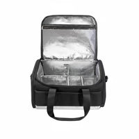 Portable Acrylic Paint Organizer Bag Padded Paint Case with Removable Dividers Spacious Art Supply Bag with Shoulder Strap Lightweight for Crafters