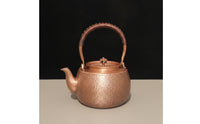 Tea Kettle Spill Resistant Copper Kettle Heat Resistant Teapot for Collectors, Kitchen Decor