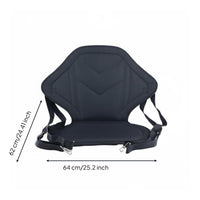 Stand-up Paddle Board Seat Resistant Padded Kayak Seat Foldable Design Kayak Backrest Support for Fishing