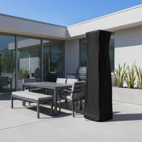 Tapered Fire Heater Cover Dustproof Waterproof Patio Heater Cover Zippered for Outdoor